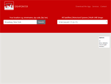 Tablet Screenshot of dishpointer.com
